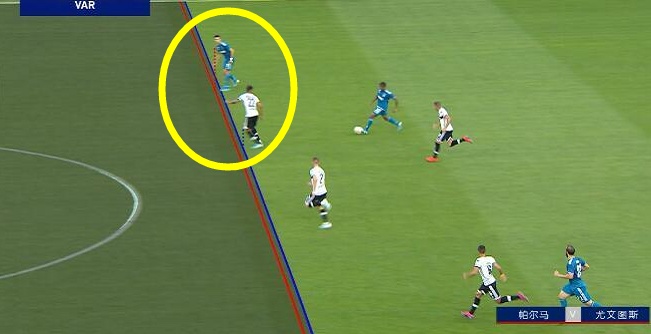  意甲新规,VAR判定越位引争议  